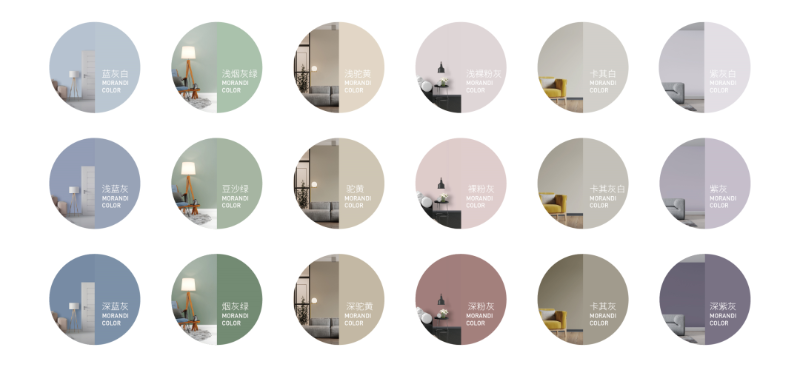 無(wú)機(jī)涂料色卡